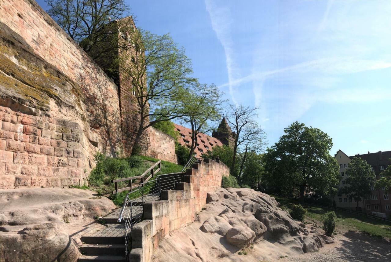 Messeapartment An Der Altstadtmauer Nürnberg Exterior foto